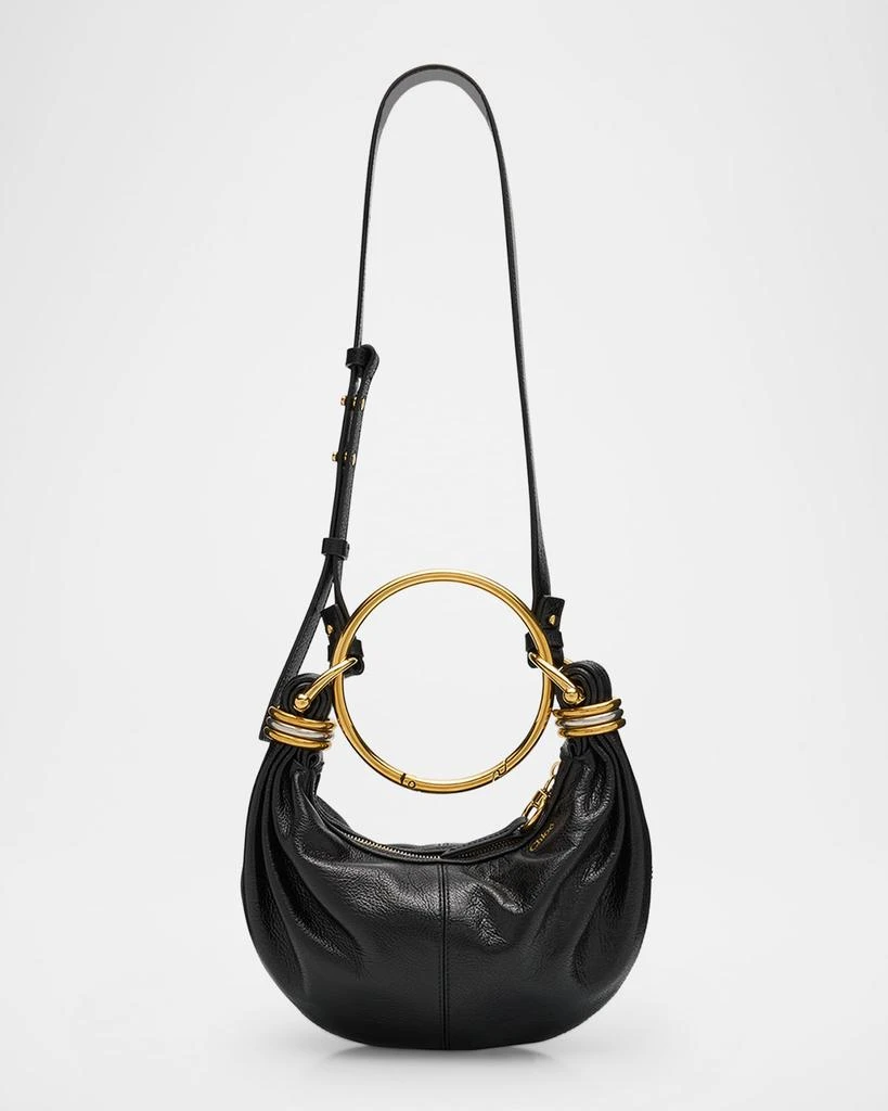 Chloé Mini Bracelet Grained Leather Crossbody Bag 1