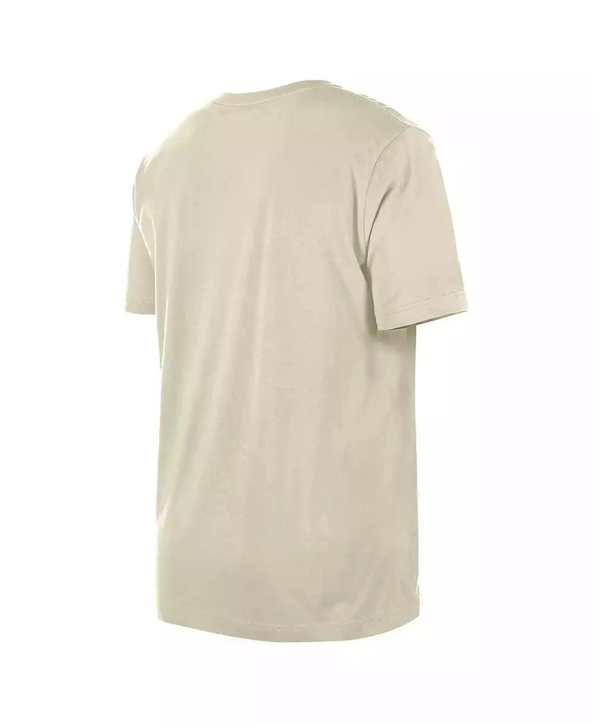 New Era Men's Cream Milwaukee Brewers 4th of July Flag Fill T-Shirt 4