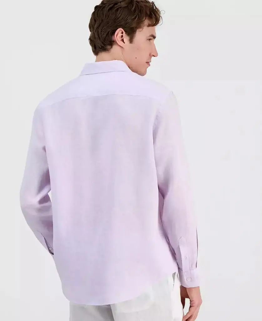 Club Room Men's 100% Linen Shirt, Created for Macy's 6
