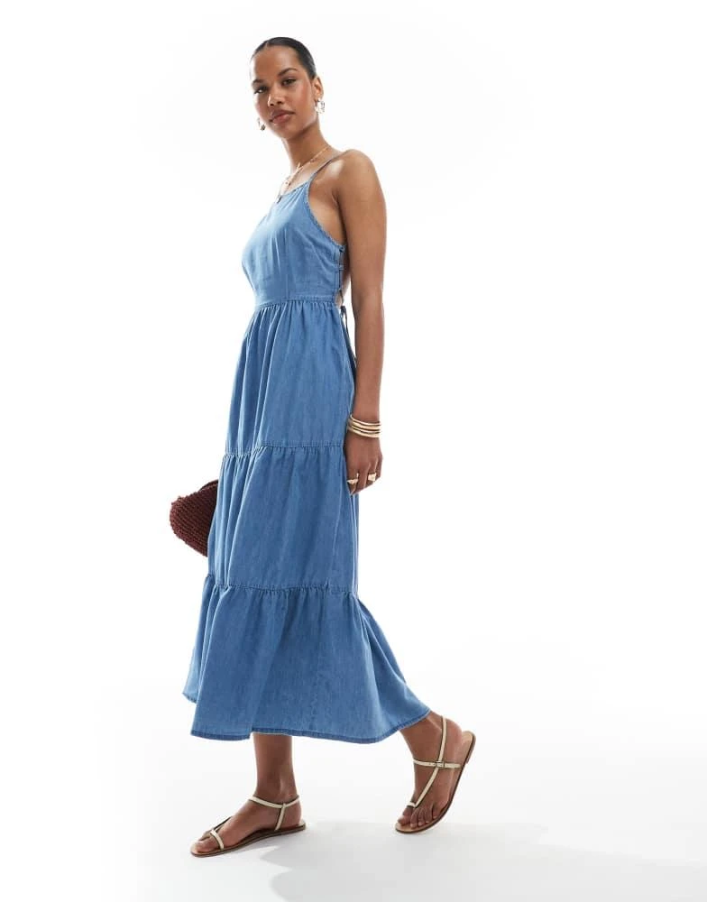 chambray bridesmaid dress Grace Dress main image 1