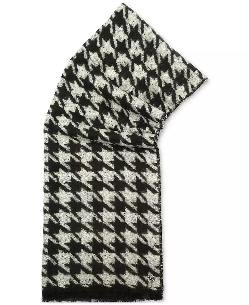 Michael Kors MICHAEL Women's Houndstooth Wrap Scarf 5