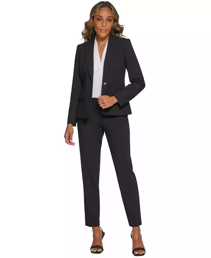 Calvin Klein Women's One Button Blazer 4