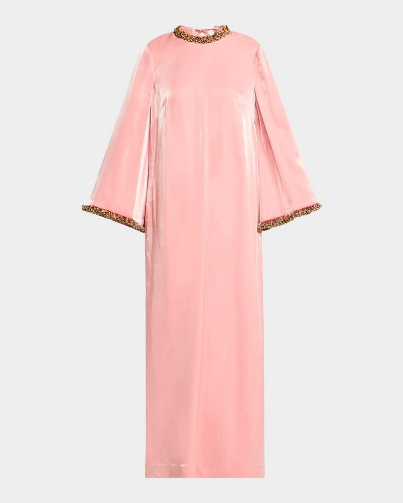 ALEMAIS Orion Beaded Trim Gown 1