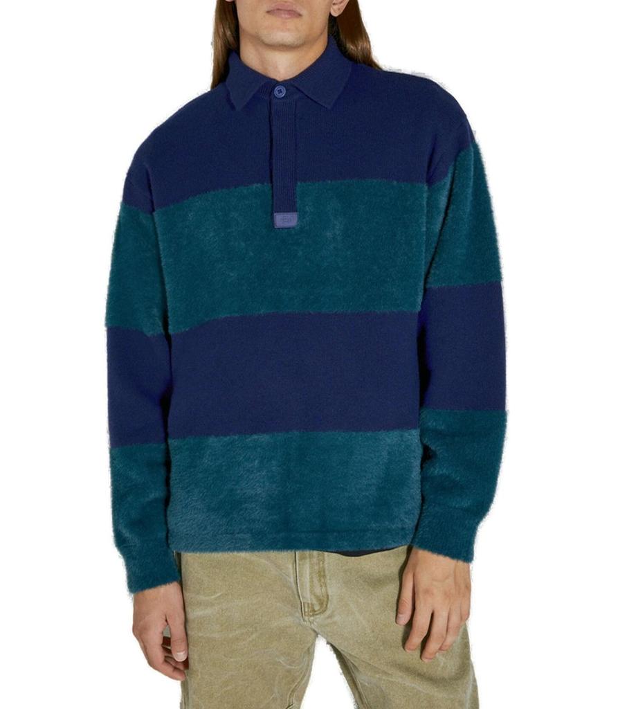 Eytys Eytys Eurotrash Text Embroidered Hoodie - Sweaters