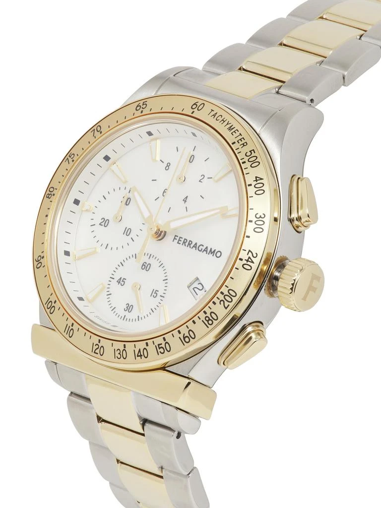 Salvatore Ferragamo 1927 Chrono Two-Tone Stainless Steel Bracelet Watch/38MM 3