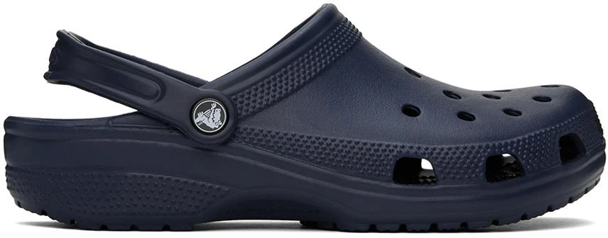 Crocs Navy Classic Clogs 1