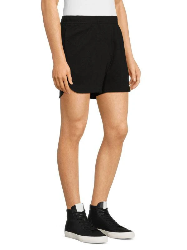 Burberry Solid Flat Front Shorts 3