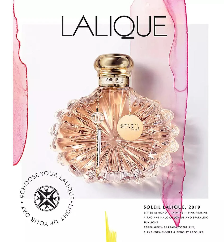 Lalique Soleil Eau De Parfum, 3.4 Oz 3