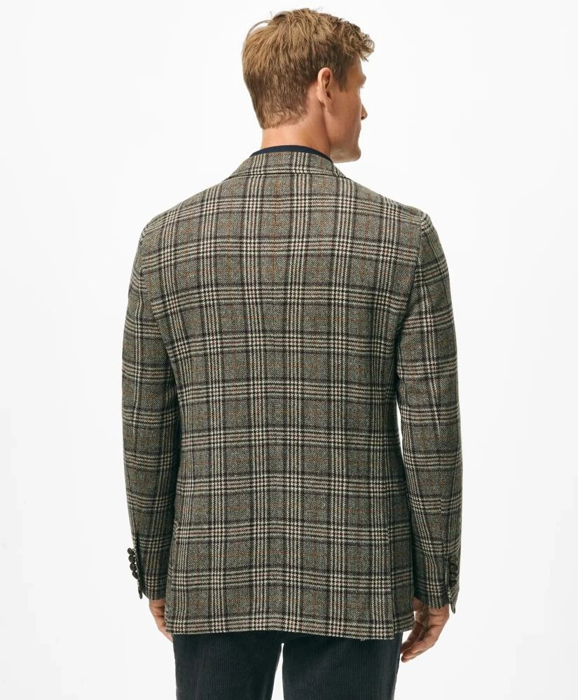 Brooks Brothers Classic Fit Wool 1818 Sport Coat in Plaid Tweed 3