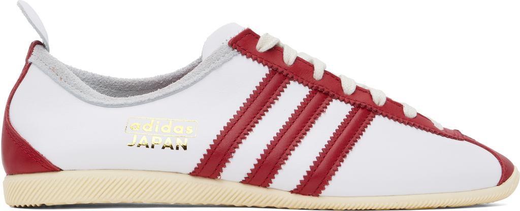 Adidas White & Red Japan Sneakers