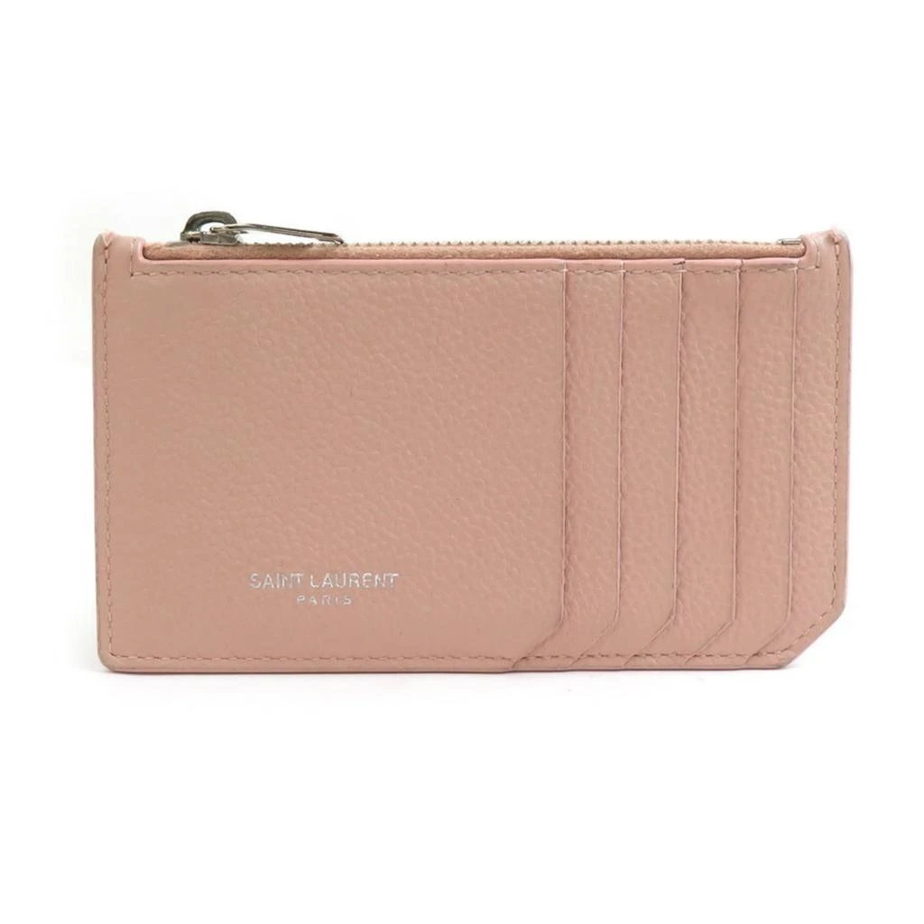 Yves Saint Laurent Leather Coin Purse/Coin Case (Pre-Owned)