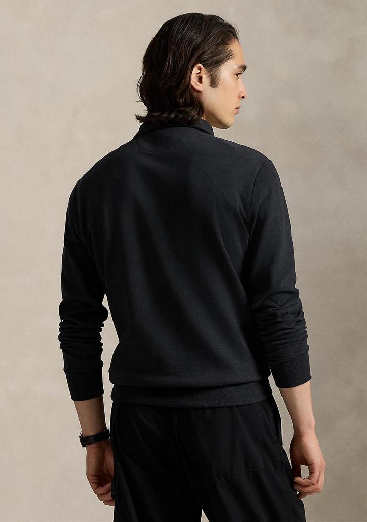 Ralph Lauren Luxury Jersey Polo Collar Pullover