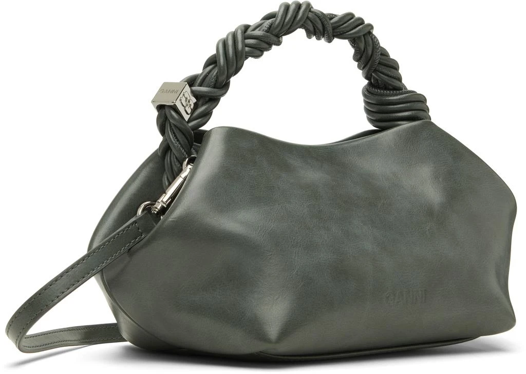 Ganni Gray Small Bou Bag 3