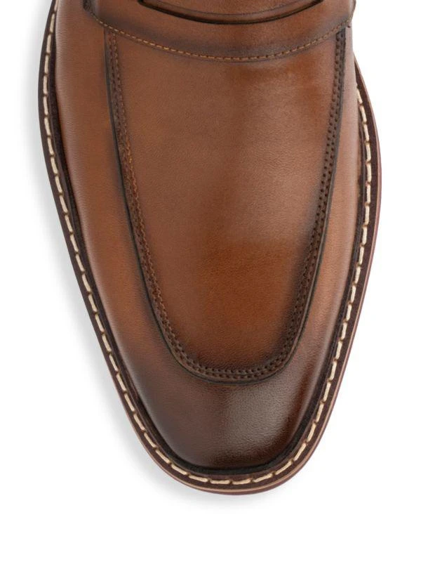 Vintage Foundry Leather Penny Loafers 7