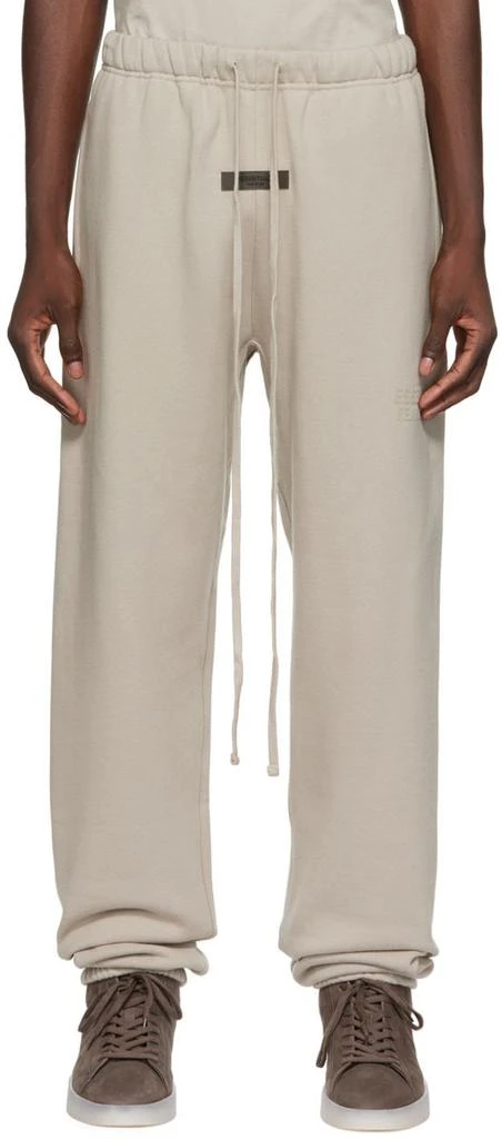 Fear of God ESSENTIALS Gray Drawstring Lounge Pants 1