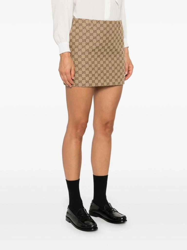 Gucci GUCCI - Gg Motif Mini Skirt 4