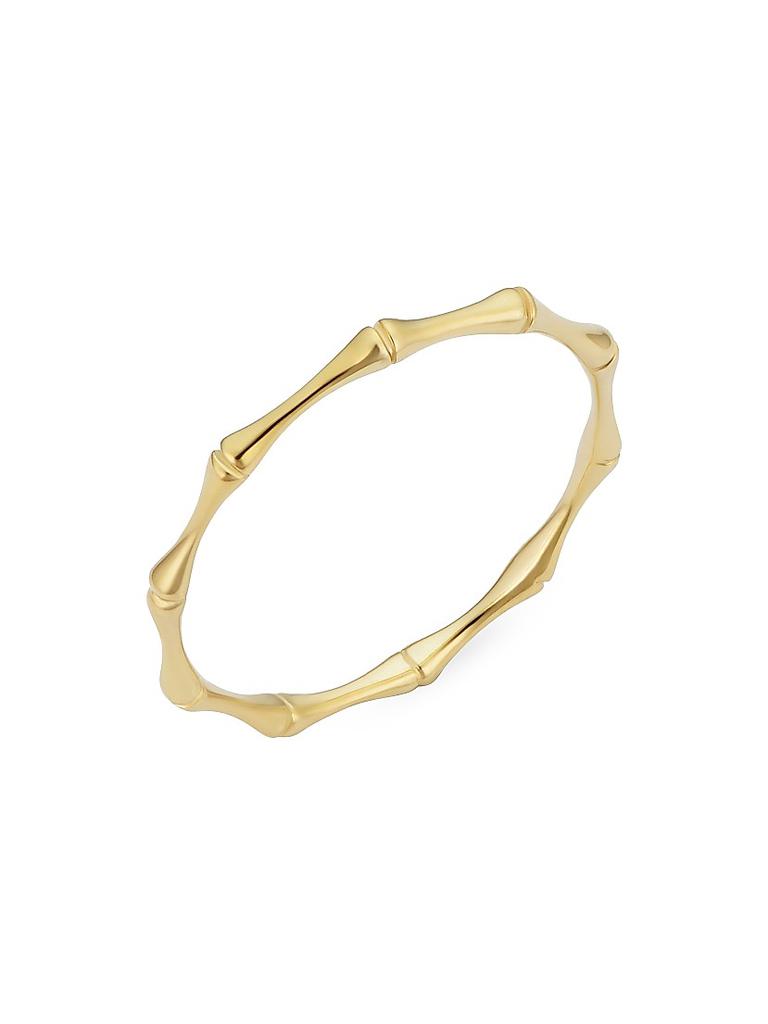 Oradina 14K Yellow Solid Gold Amalfi Petite Ring