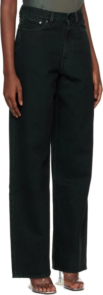 032c Green "Goya" Wide Leg Jeans 2