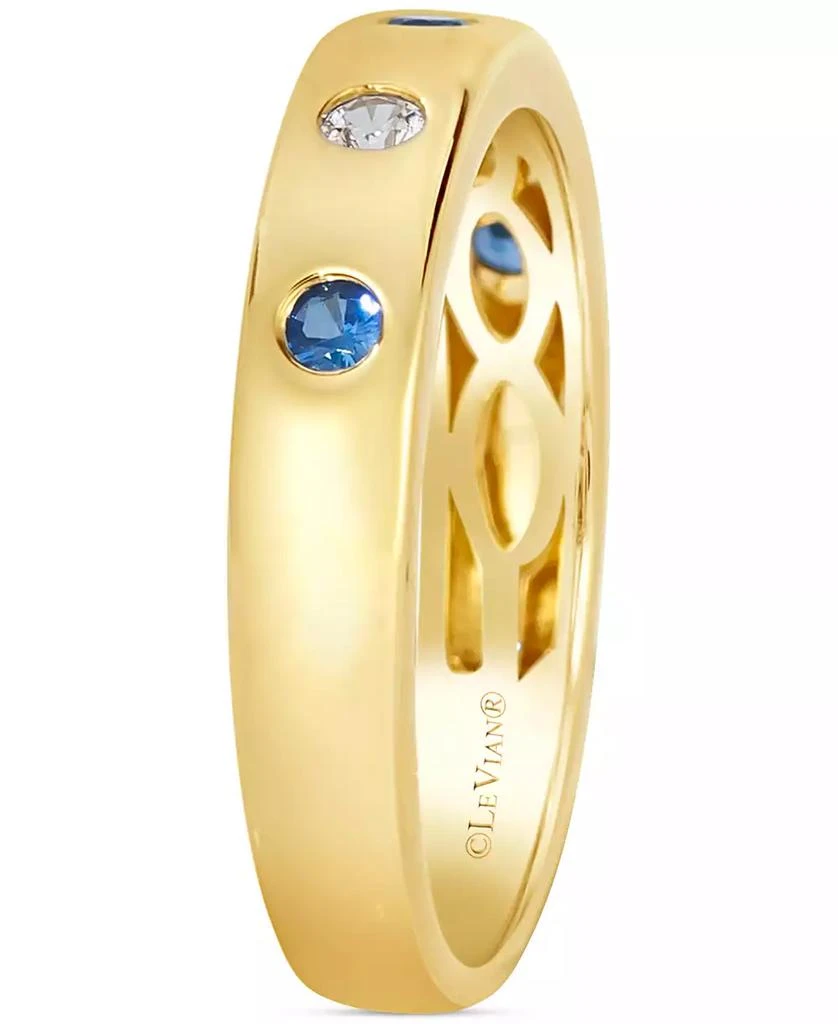 Le Vian Anywear Everywear® Blueberry Sapphire (1/6 ct. t.w.) or Pink Sapphire (1/6 ct. t.w.) & White Sapphire (1/10 ct. t.w.) Ring in 14k Honey Gold (also in rose gold and white gold) 3