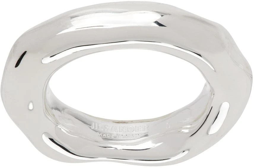 Jil Sander Silver New Lightness Ring 1