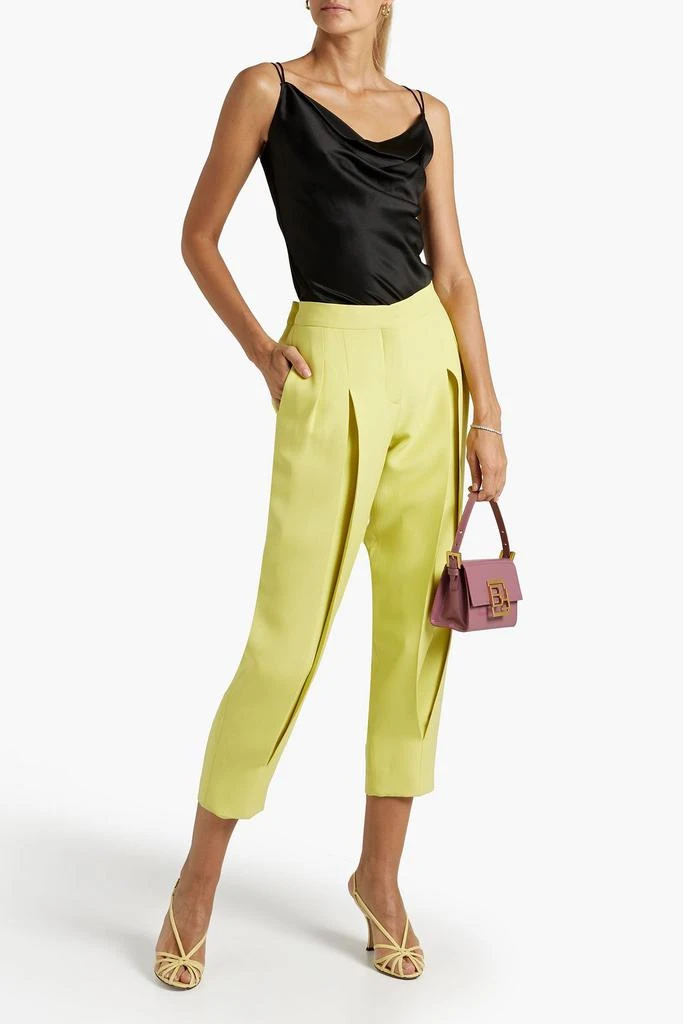 ROKSANDA Lace-up draped silk-satin camisole 2