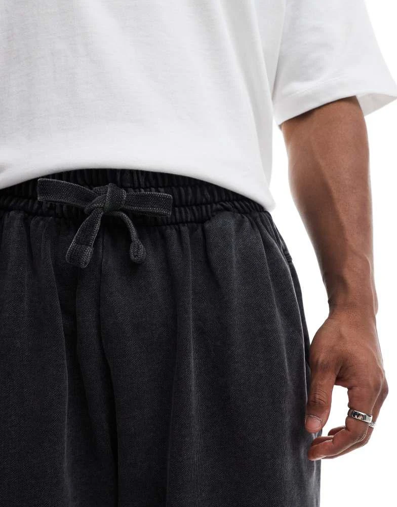 Hugo Blue Hugo Blue Nebutro straight leg joggers in black 3