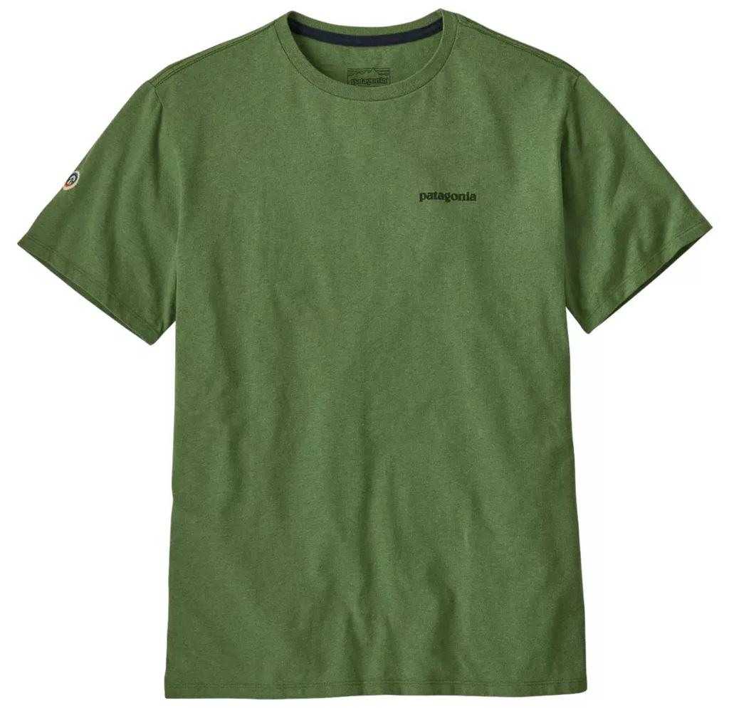 Patagonia Fitz Roy Icon Responsibili Tee Shirt Terrain Green XXL