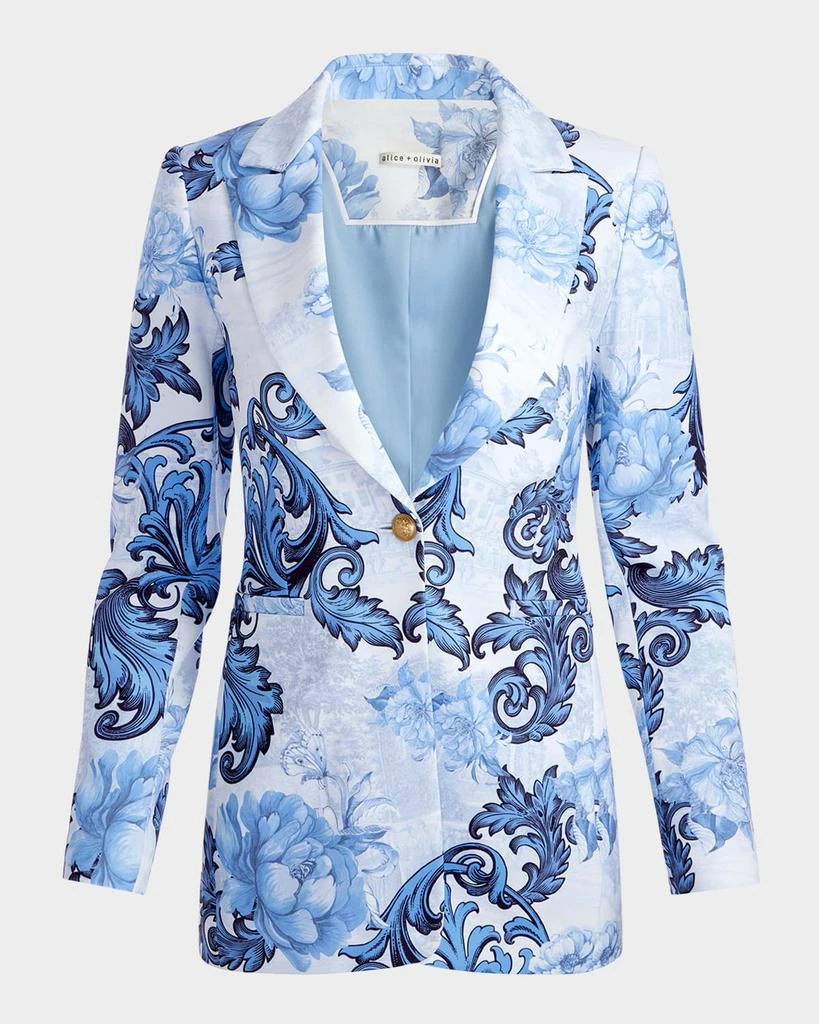 Alice + Olivia Breann Fitted Blazer 1