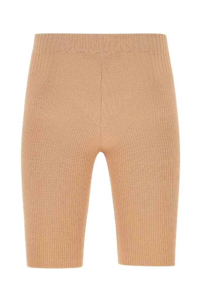 ANDREA ADAMO Andrea Adamo High-Waist Ribbed Shorts 2