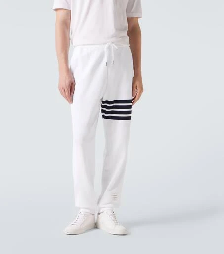 Thom Browne 4-Bar cotton jersey sweatpants 3