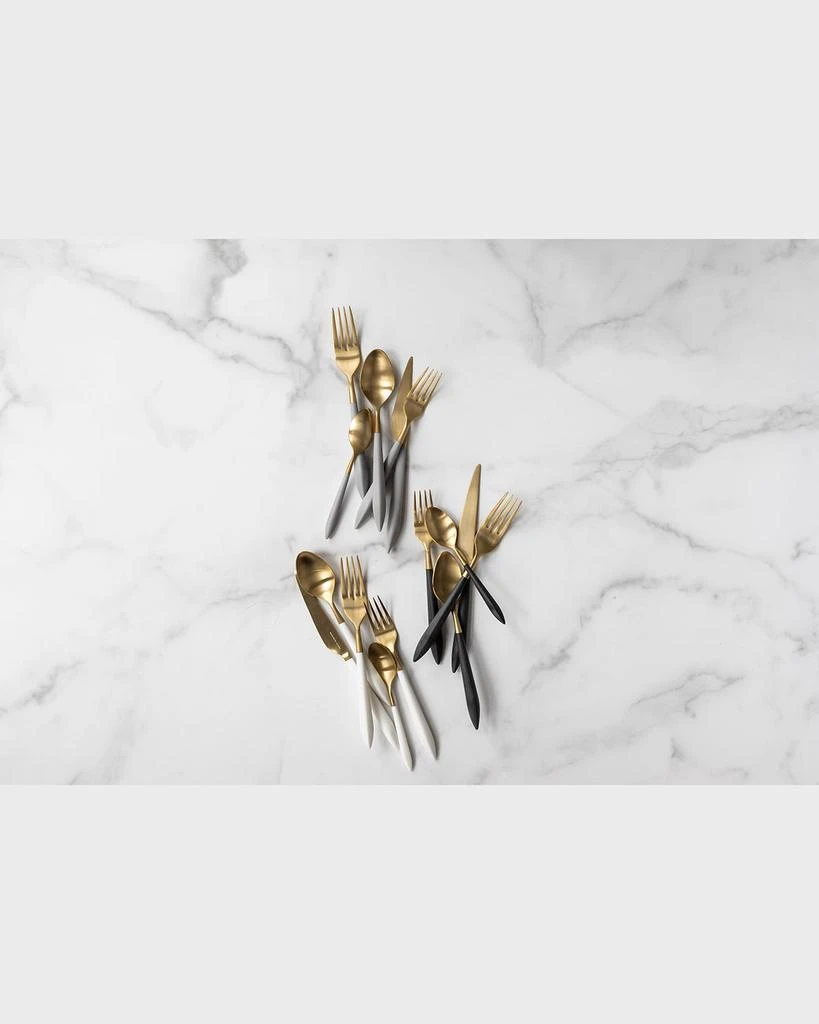 Vietri Ares Oro
Black 5-Piece Flatware Place Setting 2