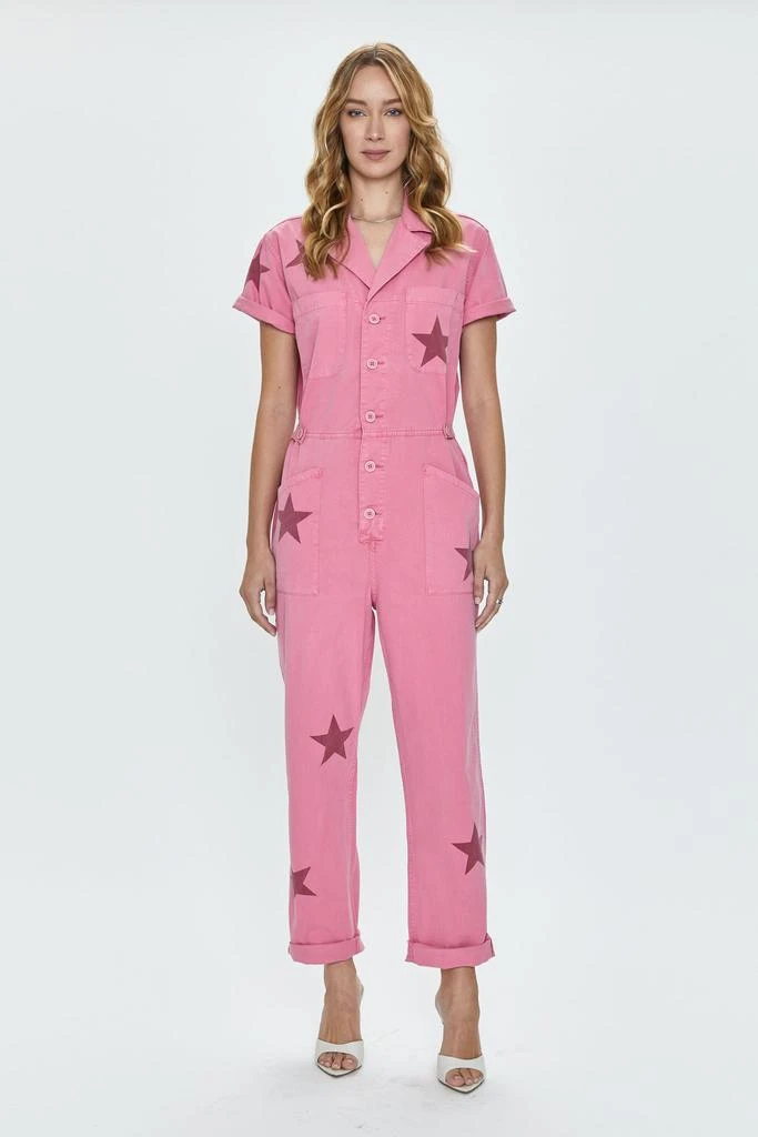 Pistola Denim Grover Short Sleeve Field Suit - Royal Flamingo 4