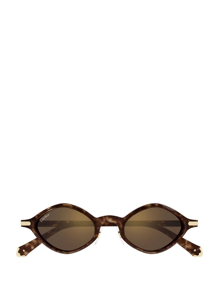 Cartier Cartier Geometric Frame Sunglasses