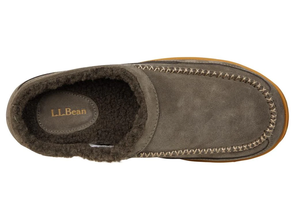 Mountain Slipper Ll Bean Mens Scuffs Мягкие кожаные домашние