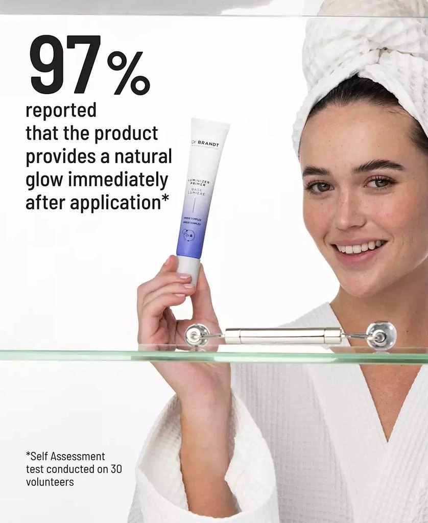 Dr. Brandt Skincare Pores No More Luminizer Primer 3