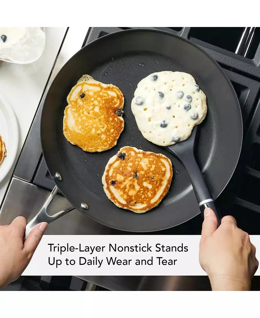 KitchenAid 3-Ply Base Stainless Steel 12" Nonstick Induction Frying Pan 3