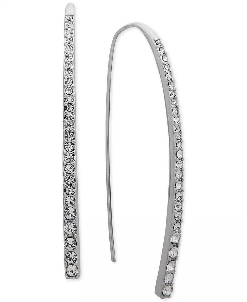 Givenchy Crystal Threader Earrings 1