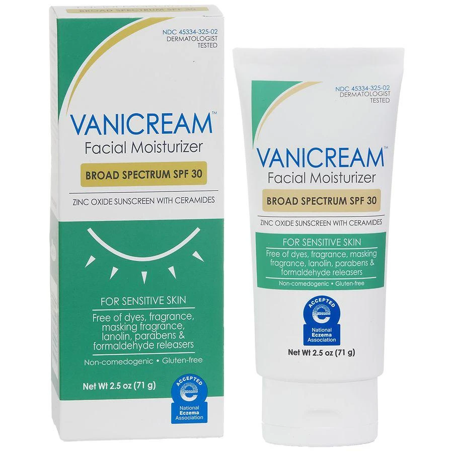 Vanicream Facial Moisturizer SPF30 Fragrance-Free 1