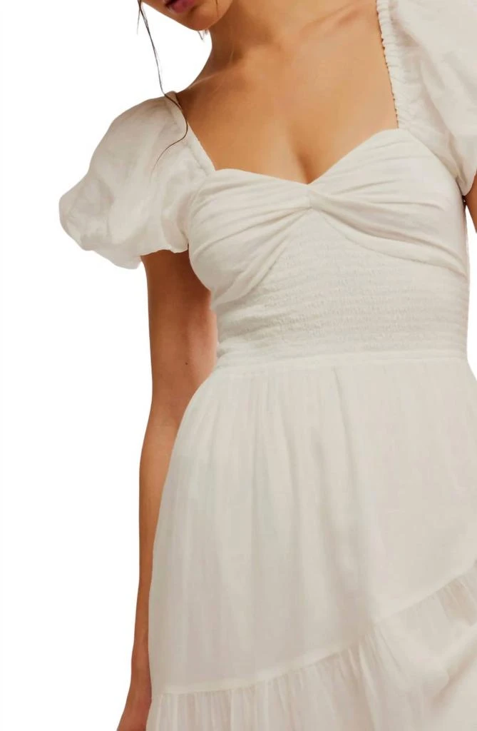 Free People Short Sleeve Sundrenched Maxi Dress 4