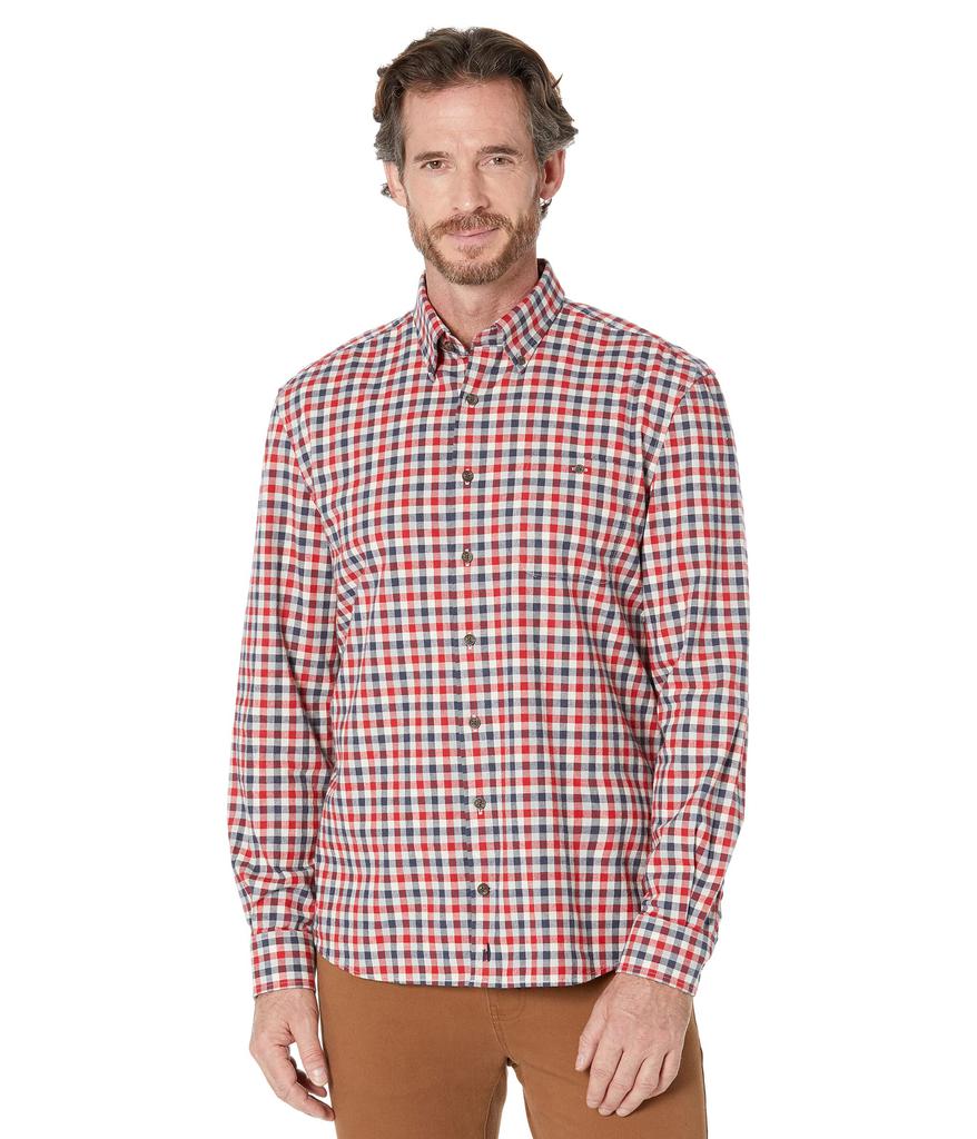 Johnnie-O Coen Long Sleeve Woven Shirt