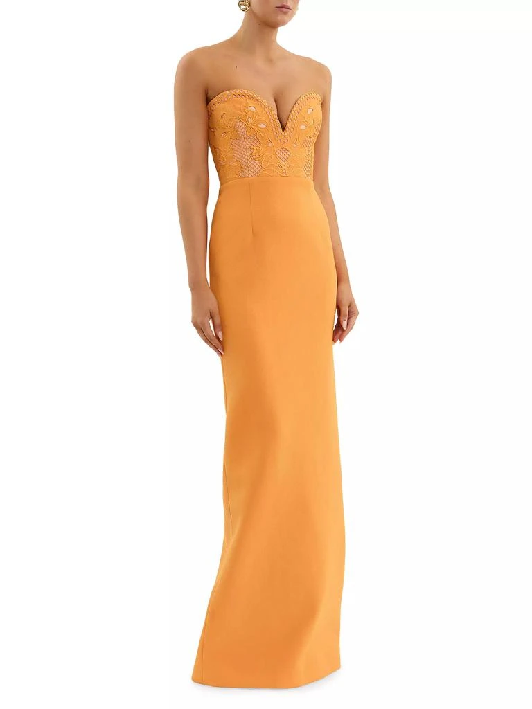 Rebecca Vallance Sirene Strapless Gown 3