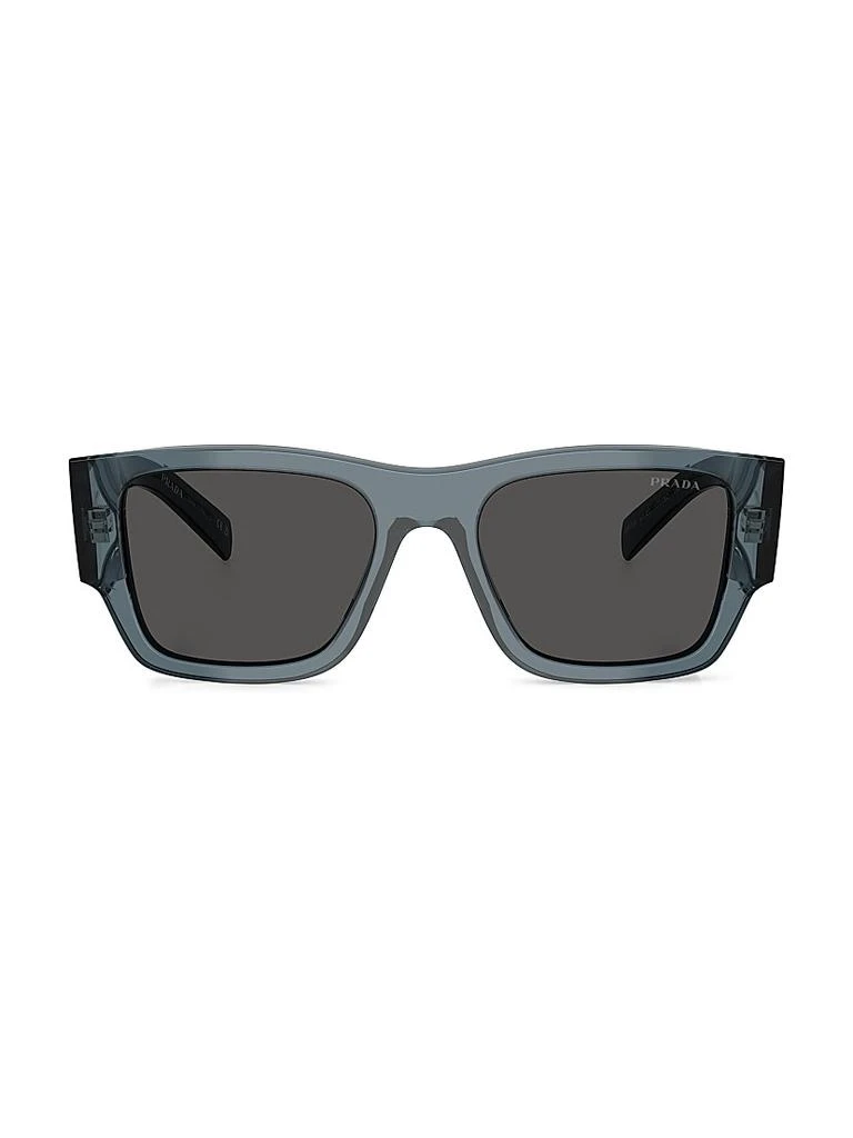 Prada 54MM Rectangular Sunglasses - Accessories - Free  display picture 3