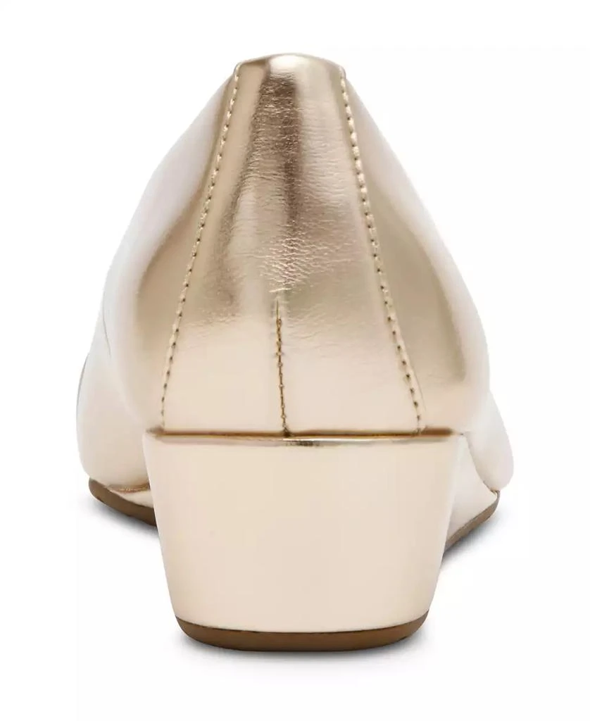 Anne Klein Women's Mesa Bow Detail Wedge Ballet Flats 17