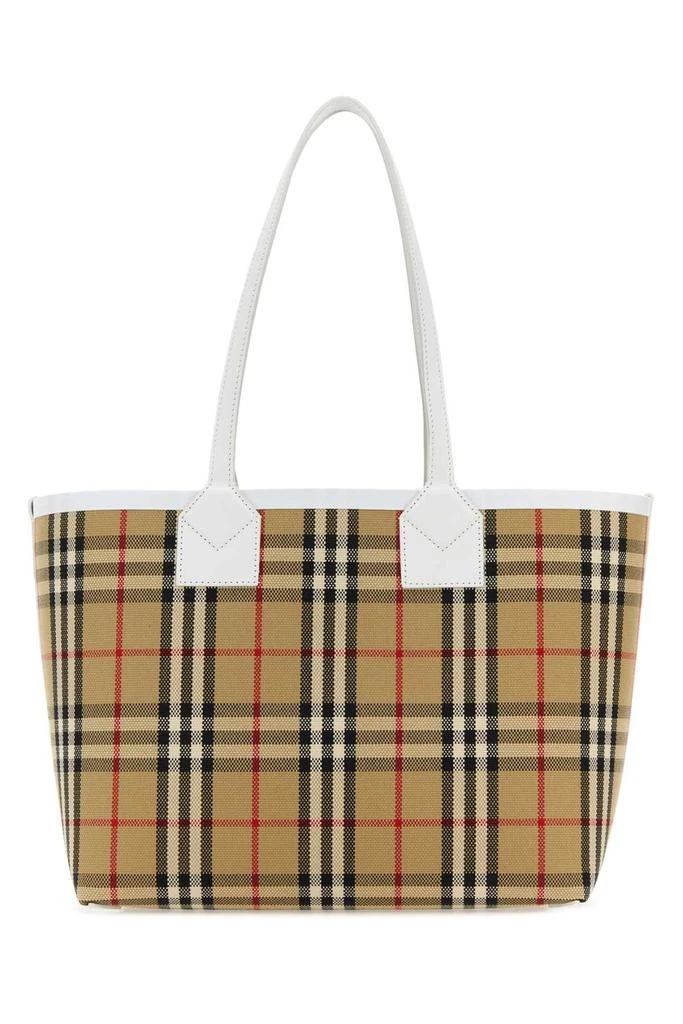 Burberry Burberry Vintage Checked Small Tote Bag 2