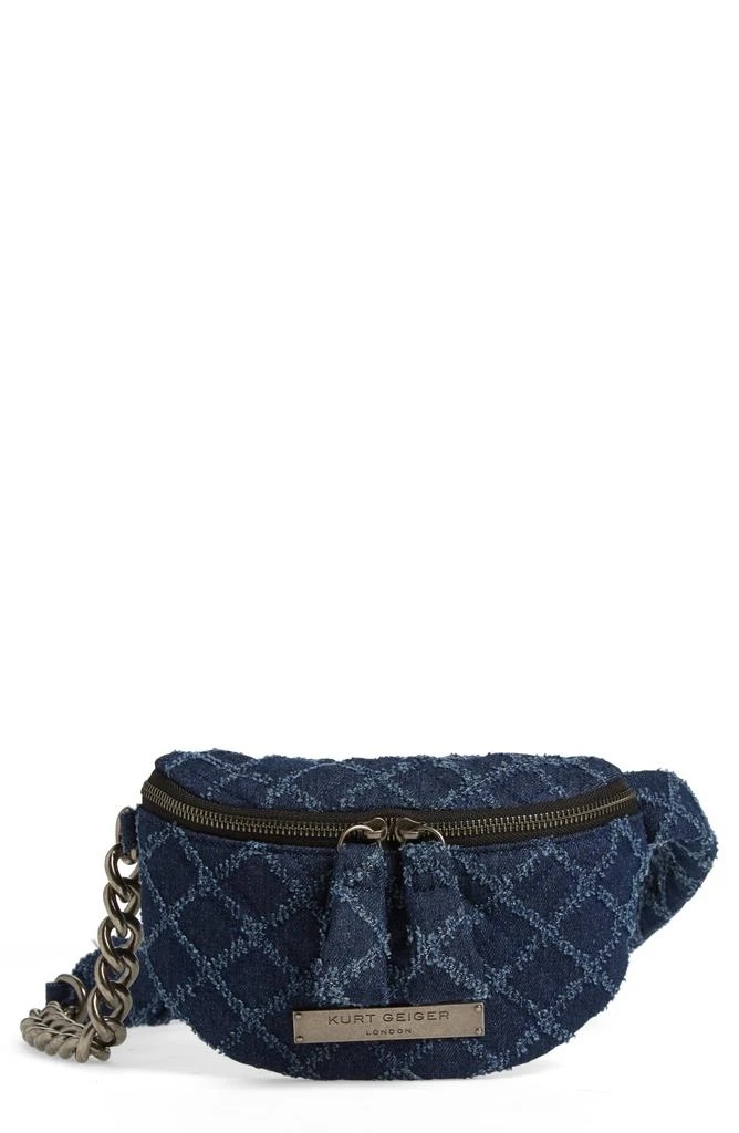 Kurt Geiger Small Brixton Quilt Belt Bag 1