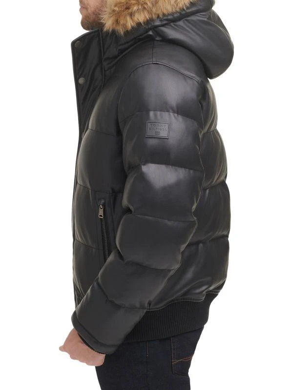 Tommy Hilfiger Faux Fur Hood Puffer Jacket 4