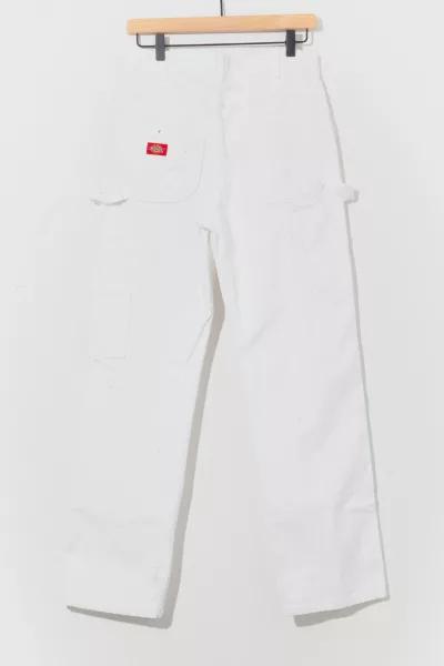 DICKIES Vintage Y2K Distressed Dickies White Work Pants