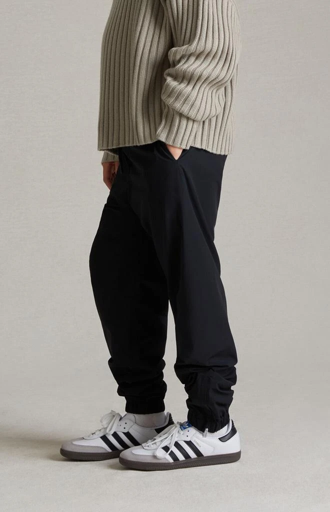 Essentials Essentials Jet Black Nylon Track Pants 4
