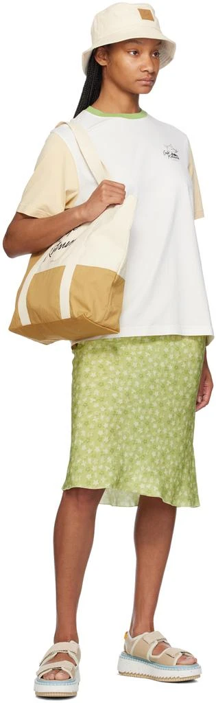Maison Kitsune White 'Café Kitsuné' T-Shirt 4
