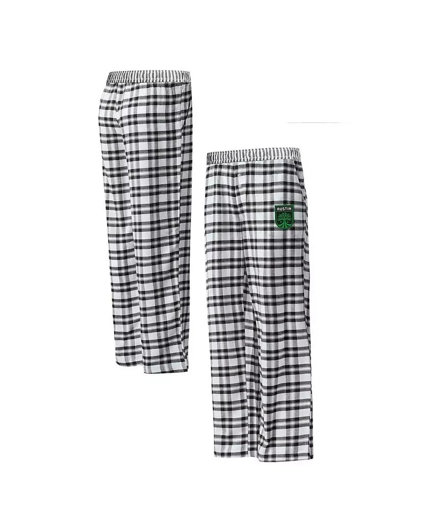 Concepts Sport Women's Black Austin FC Sienna Flannel Pants 1
